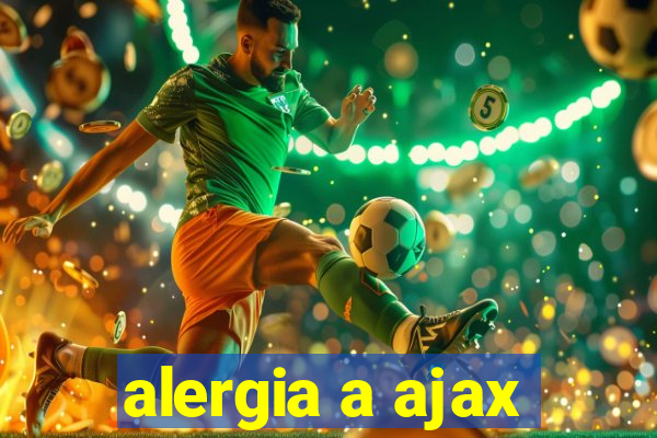 alergia a ajax